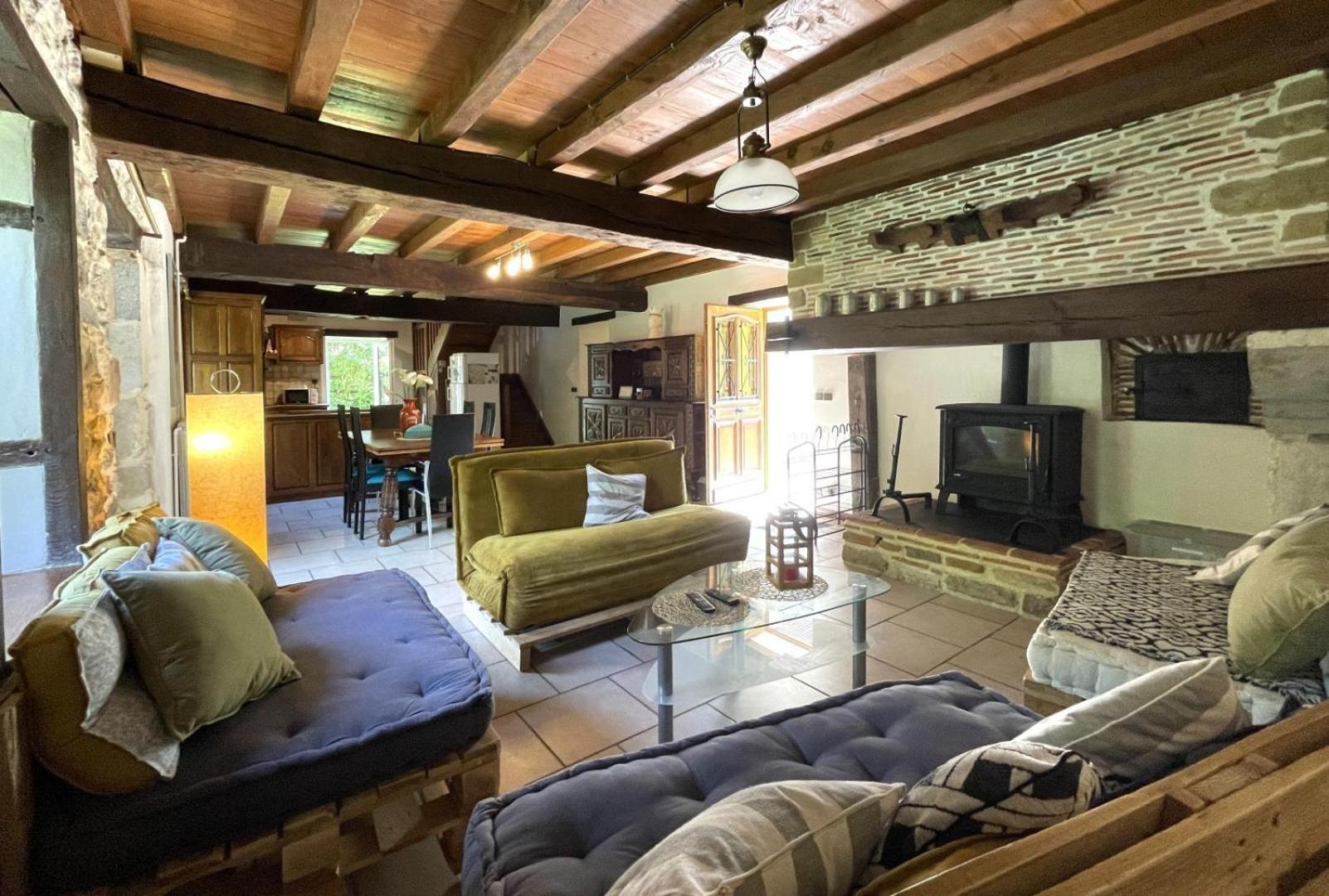 B&B - Chambres D'Hotes Acoucoula Orthez Exteriér fotografie